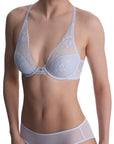 Sheer Lingerie Natori Bras Cherry Blossom Convertible Plunge Contour Bra