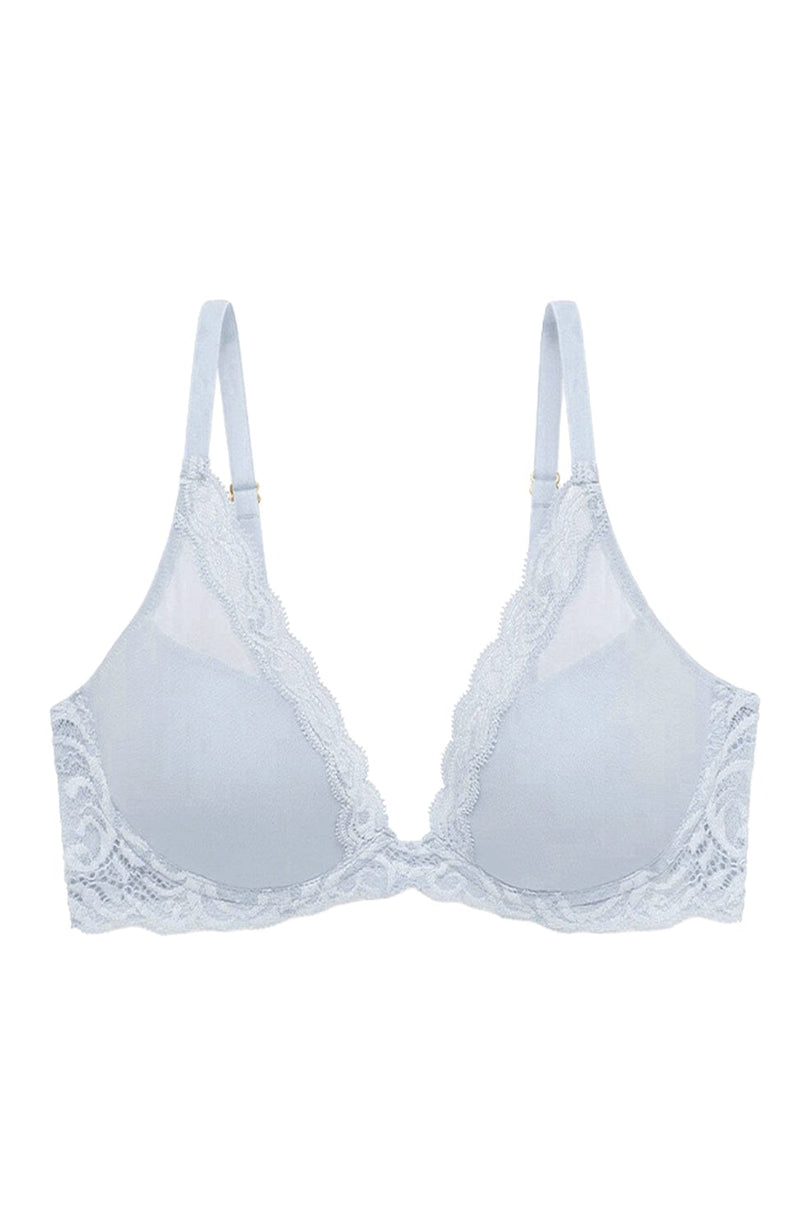 Feathers Plunge T-shirt Bra-Bras-Natori-SHEER, SHEER, Luxury lingerie brand, Luxury lingerie Hong Kong, Designer lingerie HK, Designer lingerie online, International luxury lingerie, Luxury lingerie gift ideas, buy lingerie online, Designer lingerie global delivery, Luxury lingerie shipping to Australia, Luxury lingerie shipping to Singapore