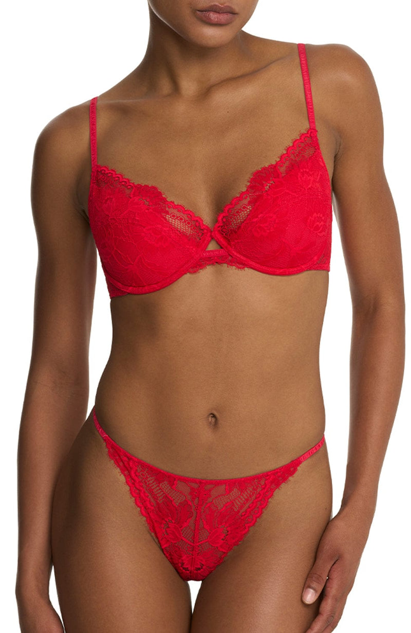 Fleur Underwire Bra and Thong Set-Lingerie Sets-Natori-SHEER, SHEER, Luxury lingerie brand, Luxury lingerie Hong Kong, Designer lingerie HK, Designer lingerie online, International luxury lingerie, Luxury lingerie gift ideas, buy lingerie online, Designer lingerie global delivery, Luxury lingerie shipping to Australia, Luxury lingerie shipping to Singapore