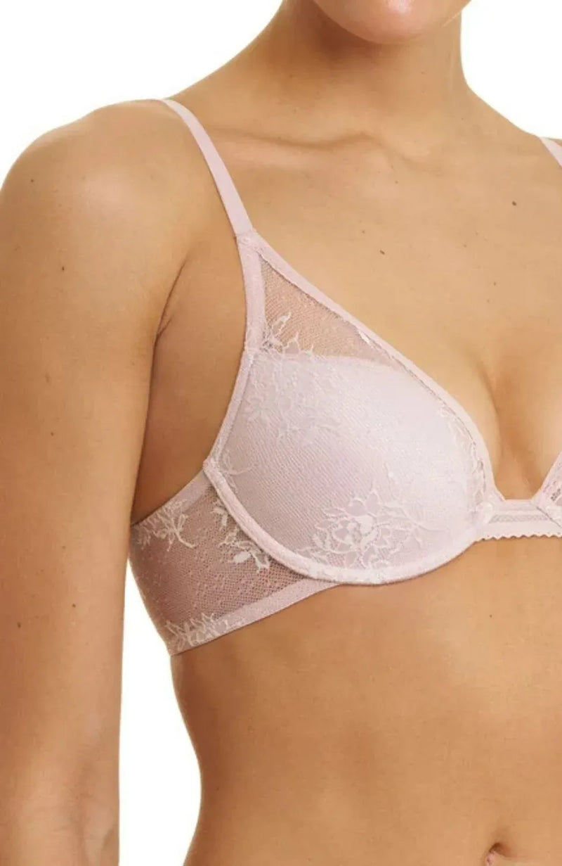 Sheer Lingerie Natori Bras Love Lace Convertible Push Up Bra