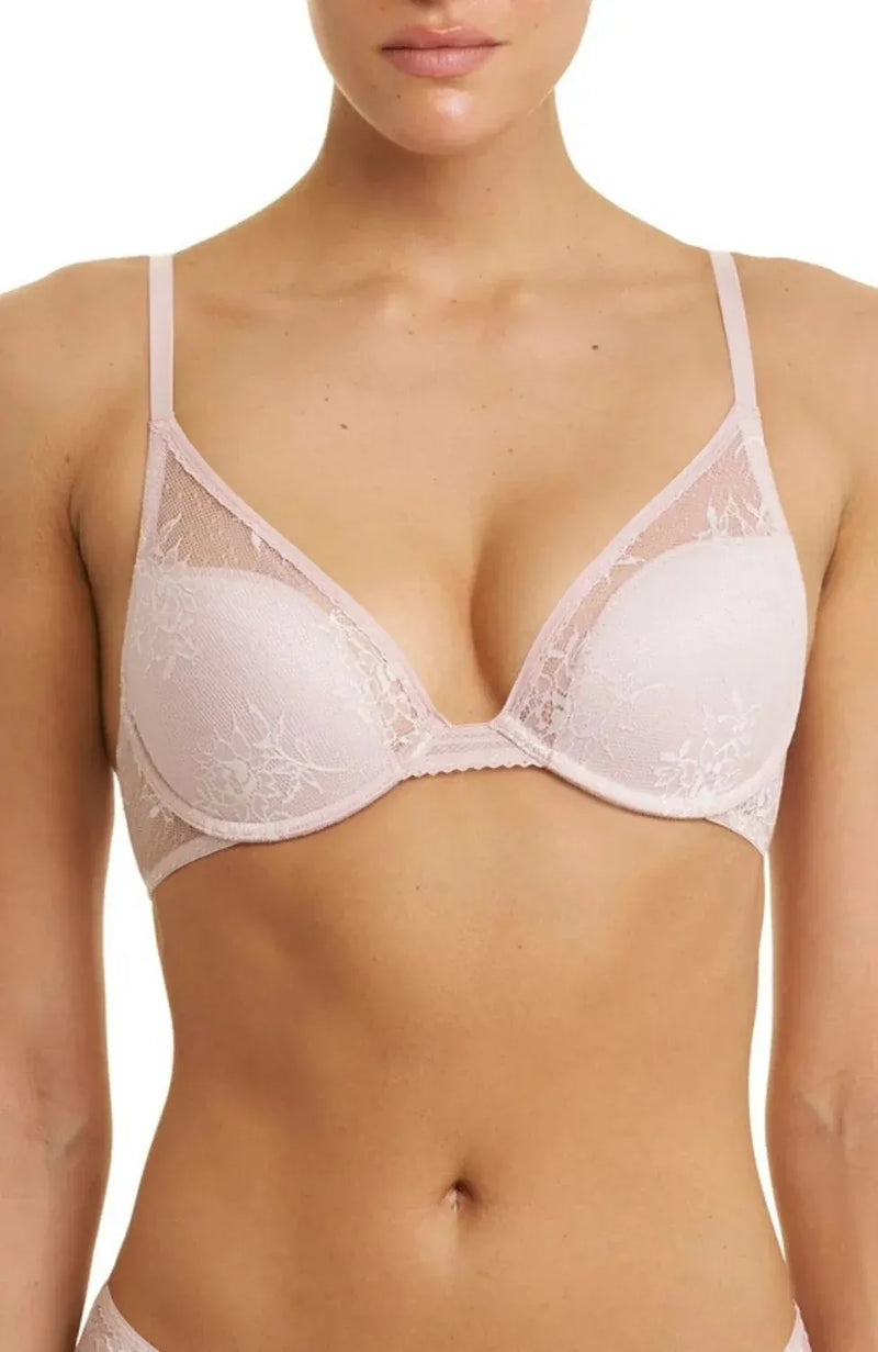 Sheer Lingerie Natori Bras Love Lace Convertible Push Up Bra