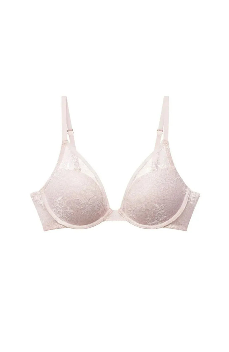 Sheer Lingerie Natori Bras Love Lace Convertible Push Up Bra