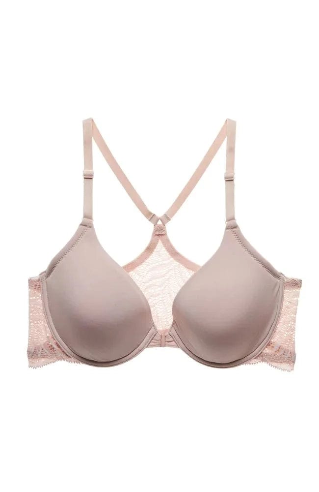 Sheer Lingerie Natori Bras Rose Beige / 30C Lush Front Close Contour Bra