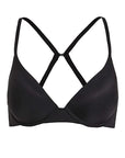 Sheer Lingerie Natori Bras Black / 9001 / 30A Minimal Convertible Push Up T-Shirt Bra
