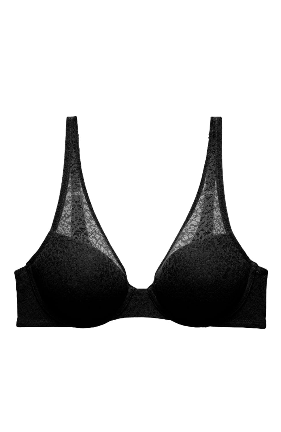 Sheer Lingerie Natori Bras Black / 1001 / 30A Pretty Smooth Full Fit Contour Bra