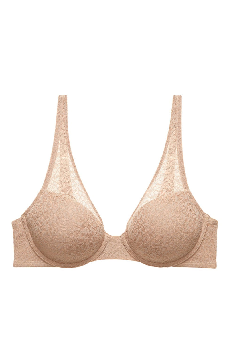 Pretty Smooth Full Fit Contour Bra-Bras-Natori-SHEER, SHEER, Luxury lingerie brand, Luxury lingerie Hong Kong, Designer lingerie HK, Designer lingerie online, International luxury lingerie, Luxury lingerie gift ideas, buy lingerie online, Designer lingerie global delivery, Luxury lingerie shipping to Australia, Luxury lingerie shipping to Singapore