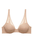 Sheer Lingerie Natori Bras Buff / 1001 / 32D Pretty Smooth Full Fit Contour Bra