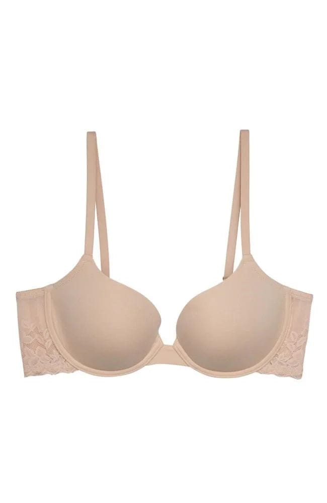 Sheer Lingerie Natori Bras Light Mocha / 32A Sheer Glamour Push Up Underwire Bra