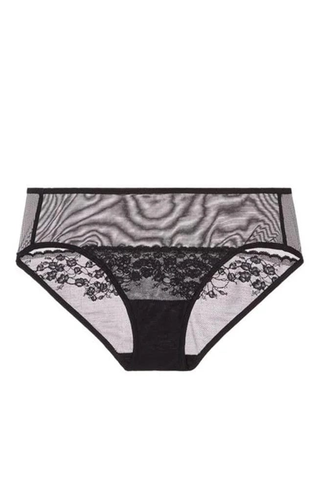 Sheer Lingerie Natori Underwear Black / 1001 / S Cherry Blossom Girl Brief