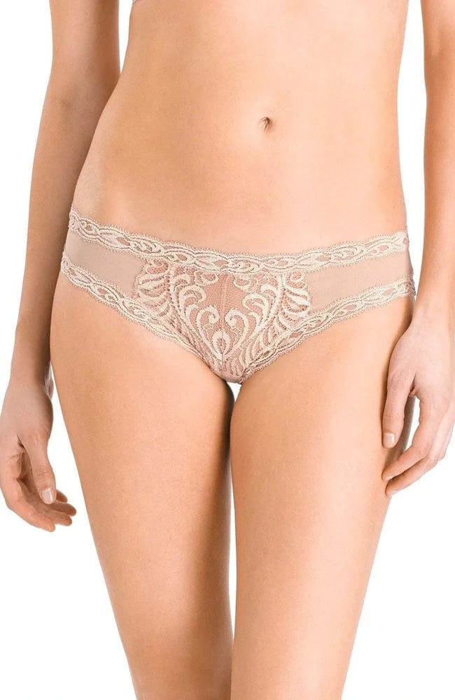 Sheer Lingerie Natori Underwear Feathers Hipster Brief