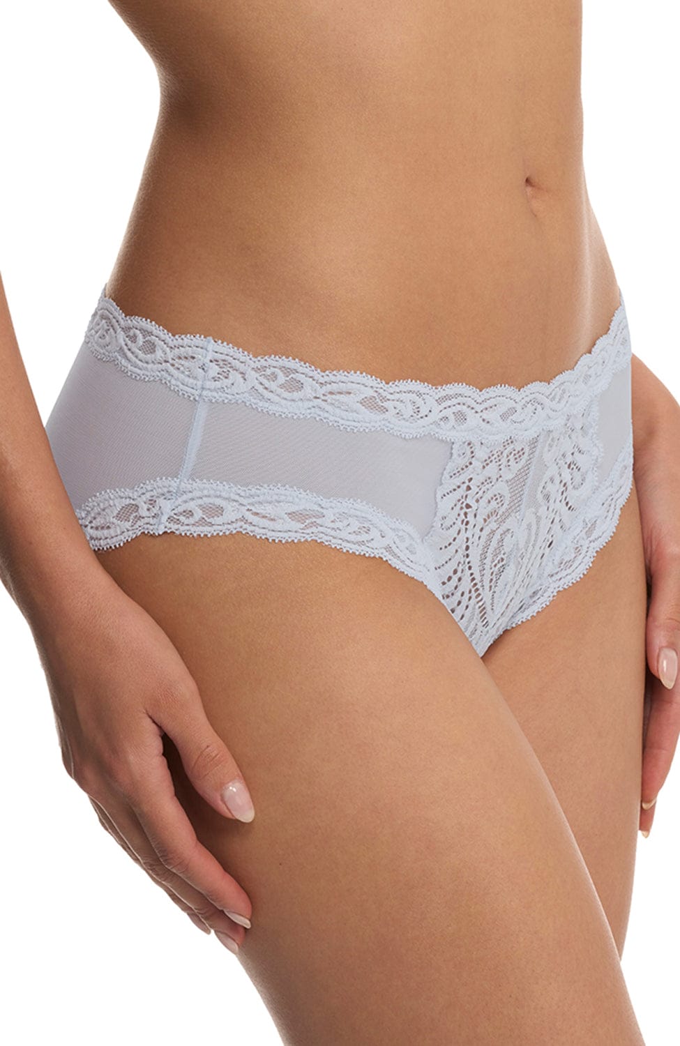 Sheer Lingerie Natori Underwear Feathers Hipster Brief