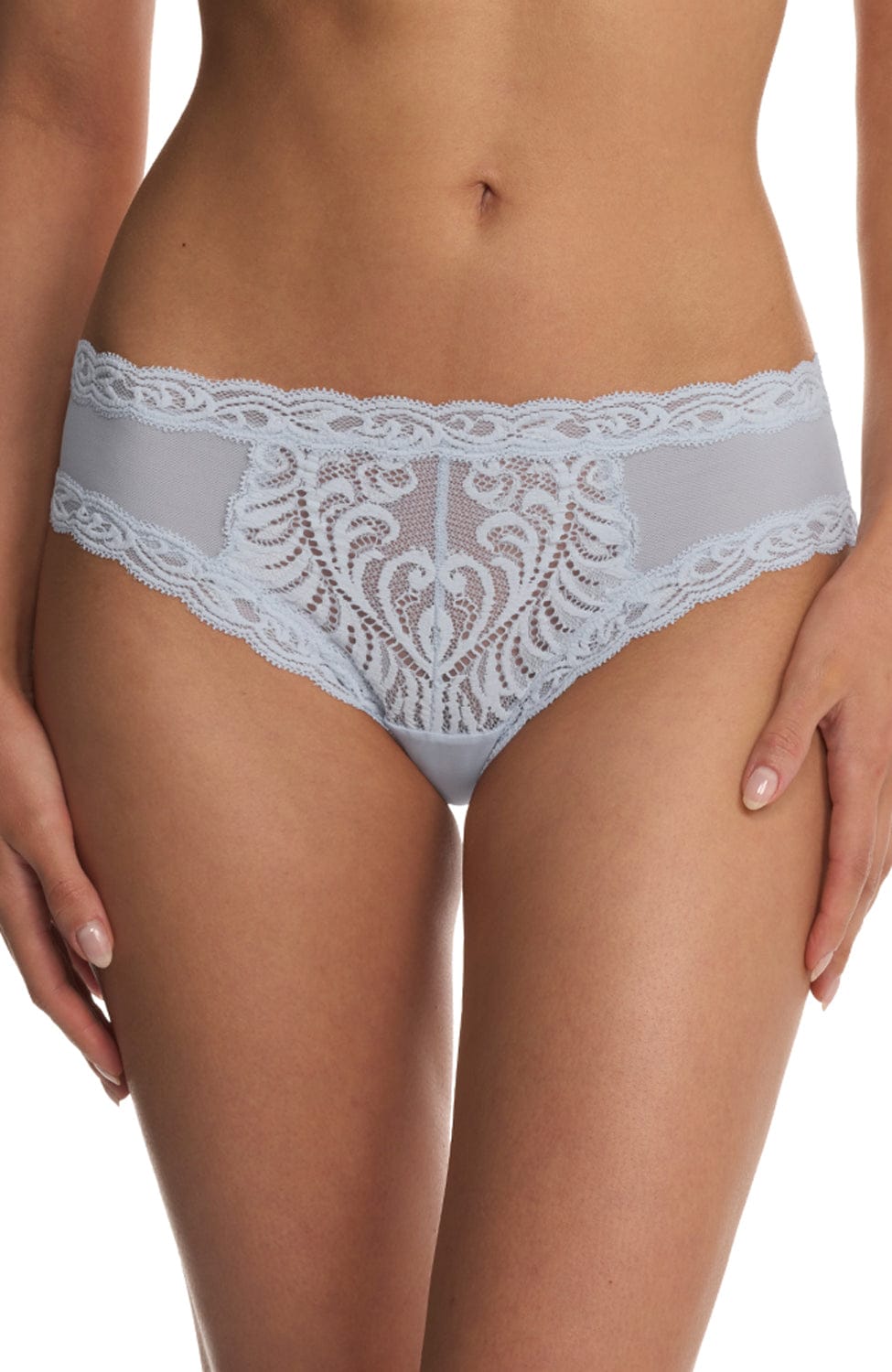 Sheer Lingerie Natori Underwear Feathers Hipster Brief