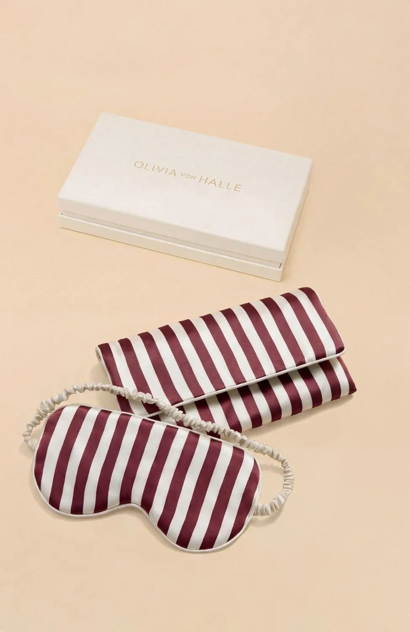 Sheer Lingerie Olivia von Halle Accessories Soren / O/S Audrey Silk Eyemask