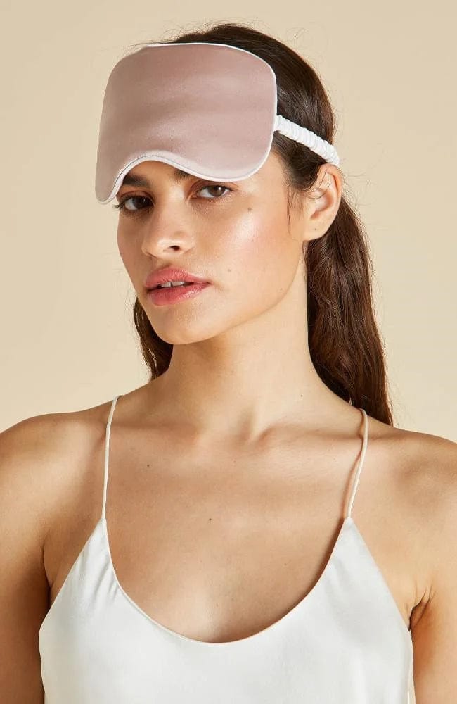 Sheer Lingerie Olivia von Halle Accessories Oyster Ivory / O/S Silk Oyster Ivory Eyemask