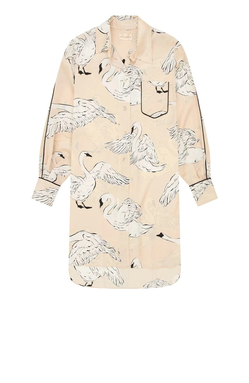 Sheer Lingerie Olivia von Halle Loungewear Felipa Sleepshirt
