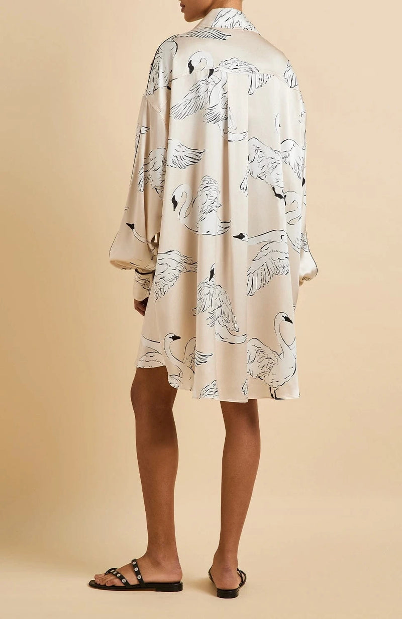 Sheer Lingerie Olivia von Halle Loungewear Felipa Sleepshirt