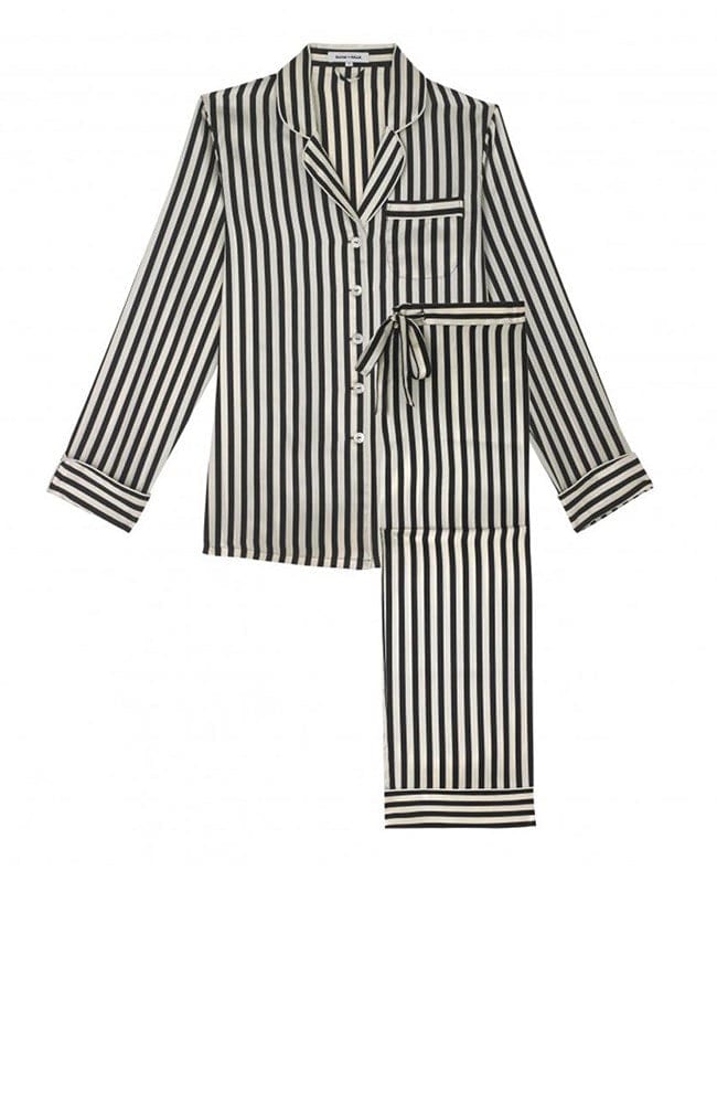 Sheer Lingerie Olivia von Halle Loungewear Nika / 9001 / XS Lila Nika Silk Pajama Set