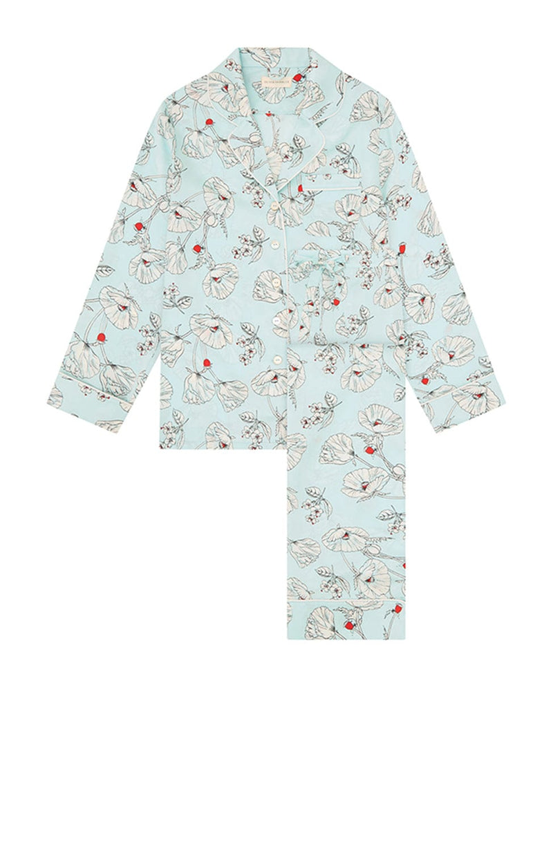 Sheer Lingerie Olivia von Halle Loungewear Lila Silk Pyjama Set