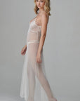 Sheer Lingerie Shell Belle Couture Loungewear Iconic Gown