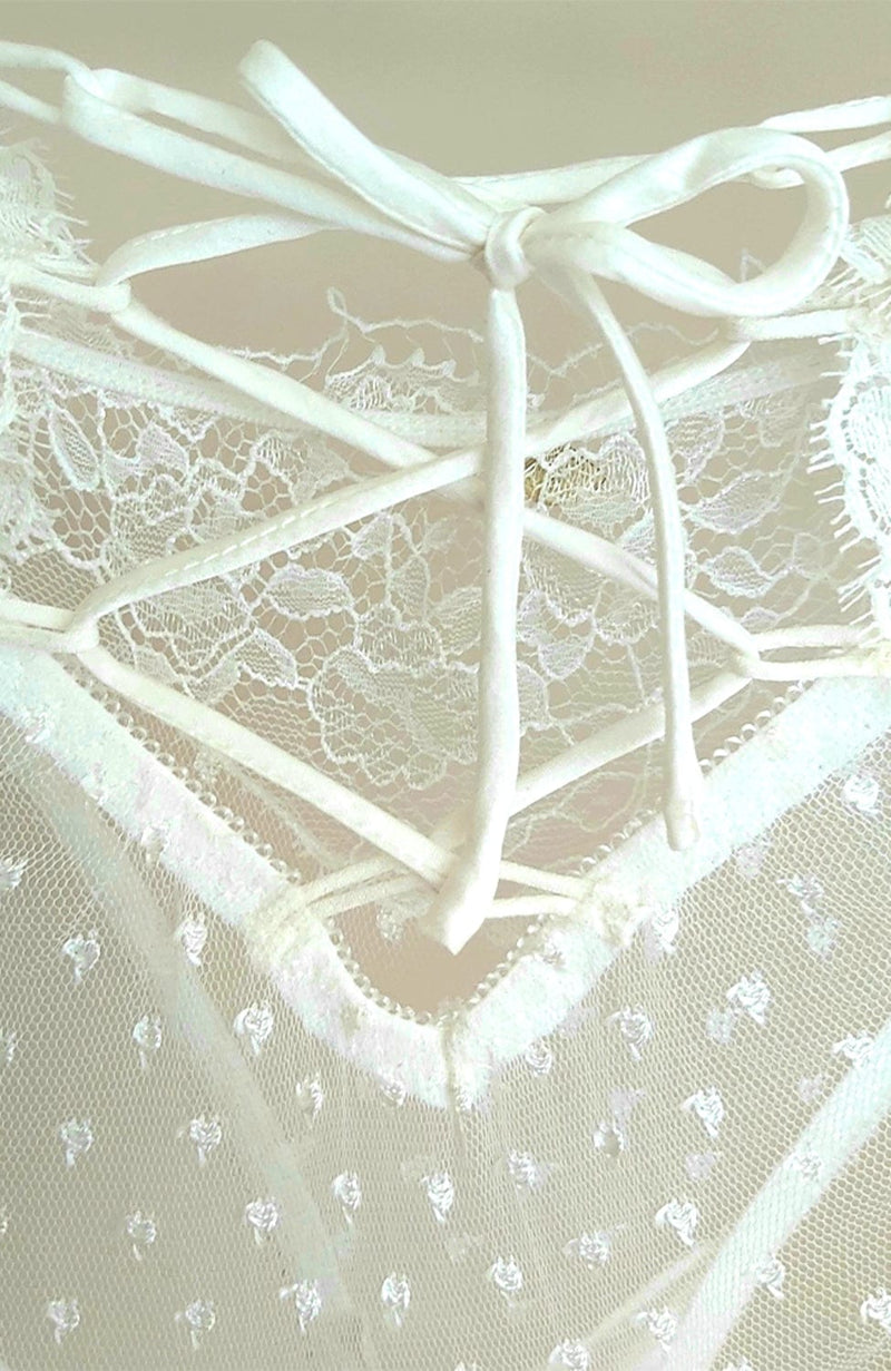 Edith Boudoir Bra and Brief Set-Lingerie Sets-Shell Belle Couture-SHEER, SHEER, Luxury lingerie brand, Luxury lingerie Hong Kong, Designer lingerie HK, Designer lingerie online, International luxury lingerie, Luxury lingerie gift ideas, buy lingerie online, Designer lingerie global delivery, Luxury lingerie shipping to Australia, Luxury lingerie shipping to Singapore