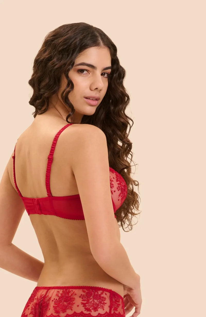 Sheer Lingerie Simone Perele Bras Intrigue Half Cup Bra