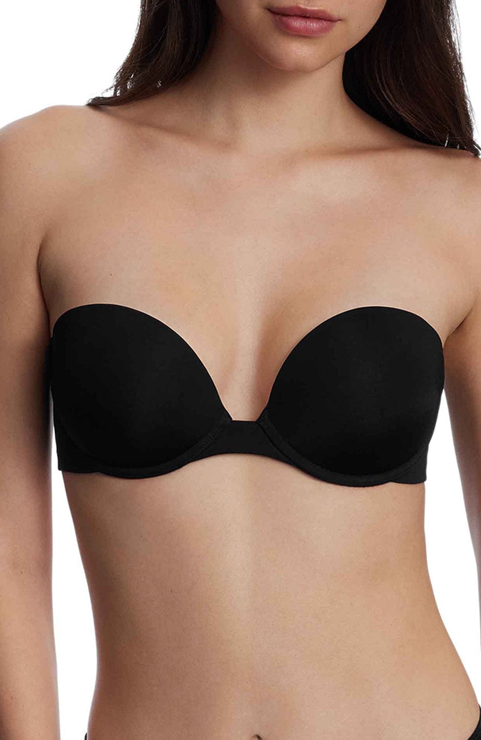 Sheer Lingerie Skarlett Blue Bras Breathless Strapless Push Up Bra