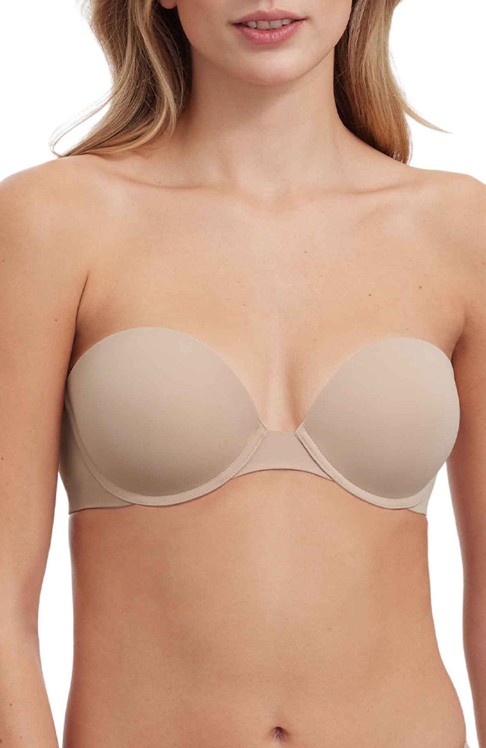 Sheer Lingerie Skarlett Blue Bras Breathless Strapless Push Up Bra