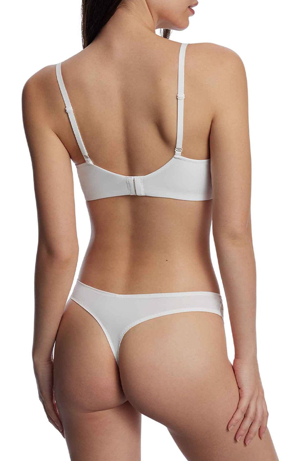 Sheer Lingerie Skarlett Blue Lingerie Minx V-Wire Plunge Bra and Thong Set