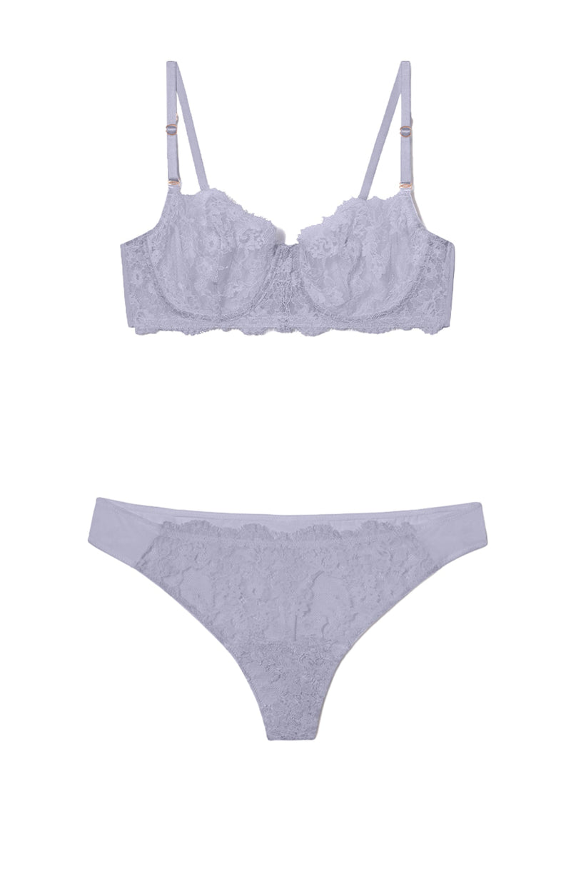 Entice Balconette Bra and Thong Set-Lingerie Sets-Skarlett Blue-SHEER, SHEER, Luxury lingerie brand, Luxury lingerie Hong Kong, Designer lingerie HK, Designer lingerie online, International luxury lingerie, Luxury lingerie gift ideas, buy lingerie online, Designer lingerie global delivery, Luxury lingerie shipping to Australia, Luxury lingerie shipping to Singapore