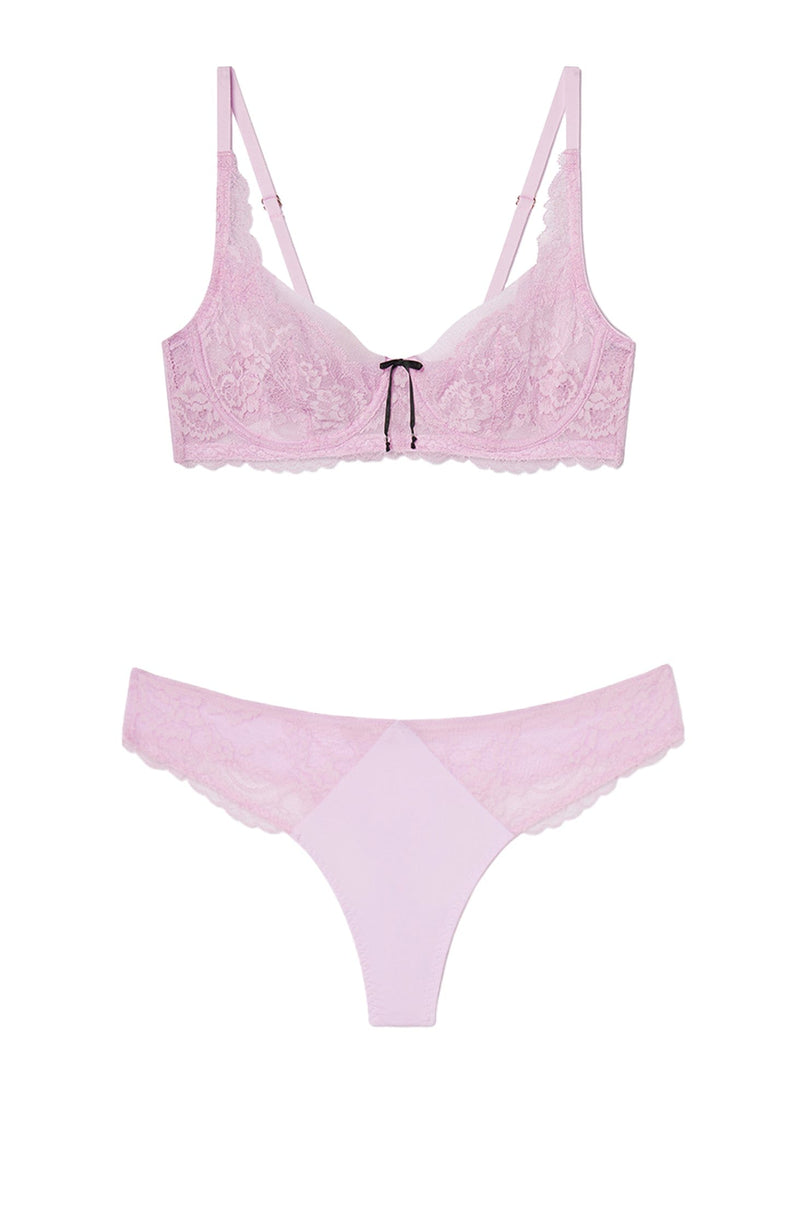 Minx Balconette Bra and Thong Set-Lingerie Sets-Skarlett Blue-SHEER, SHEER, Luxury lingerie brand, Luxury lingerie Hong Kong, Designer lingerie HK, Designer lingerie online, International luxury lingerie, Luxury lingerie gift ideas, buy lingerie online, Designer lingerie global delivery, Luxury lingerie shipping to Australia, Luxury lingerie shipping to Singapore