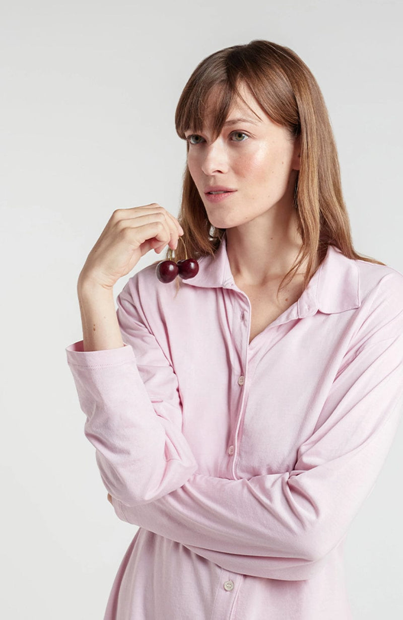 Cassidy Sleepshirt-Loungewear-Skin-SHEER, SHEER, Luxury lingerie brand, Luxury lingerie Hong Kong, Designer lingerie HK, Designer lingerie online, International luxury lingerie, Luxury lingerie gift ideas, buy lingerie online, Designer lingerie global delivery, Luxury lingerie shipping to Australia, Luxury lingerie shipping to Singapore