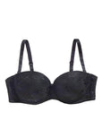 Sheer Lingerie The Little Bra Company Bras Black / 9001 / 28A Sascha Lace Strapless Push Up Bra