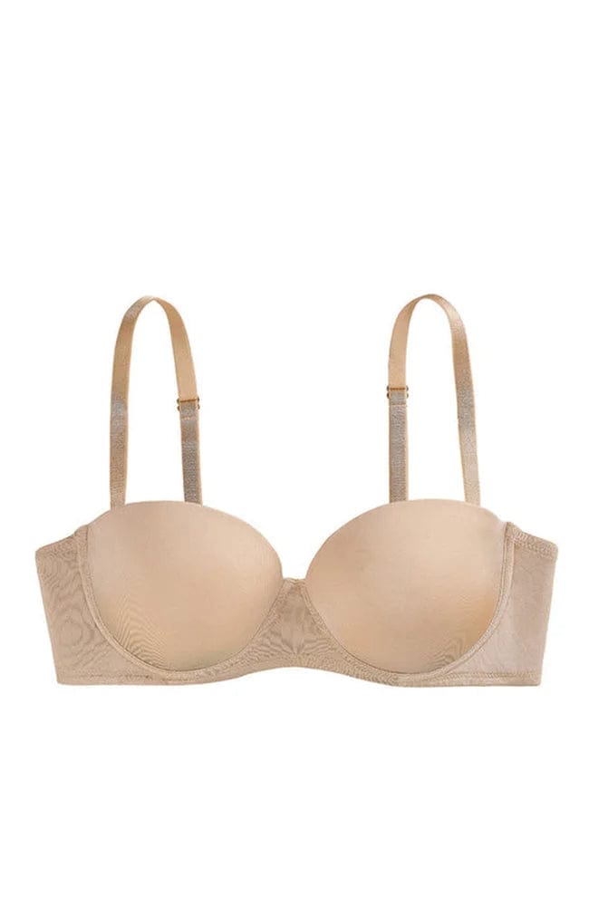 Sheer Lingerie The Little Bra Company Bras Latte / 1001 / 30C Sascha Smooth Strapless Push Up Bra