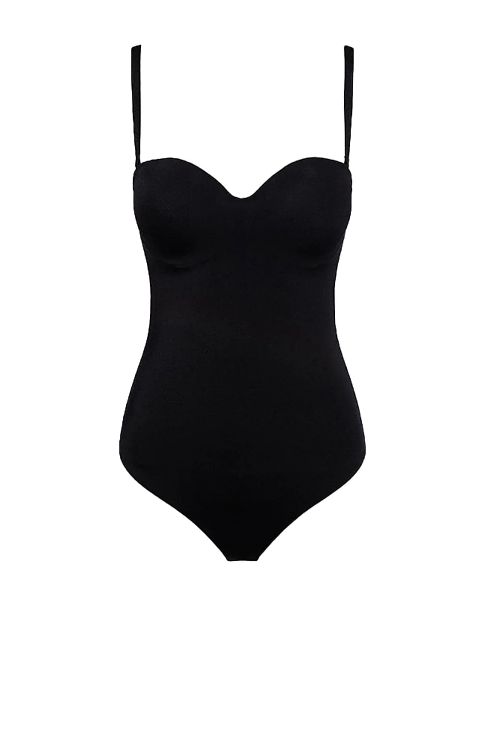 Sheer Lingerie Wolford Shapewear Black / XS/A Mat De Luxe Forming String Strapless Body