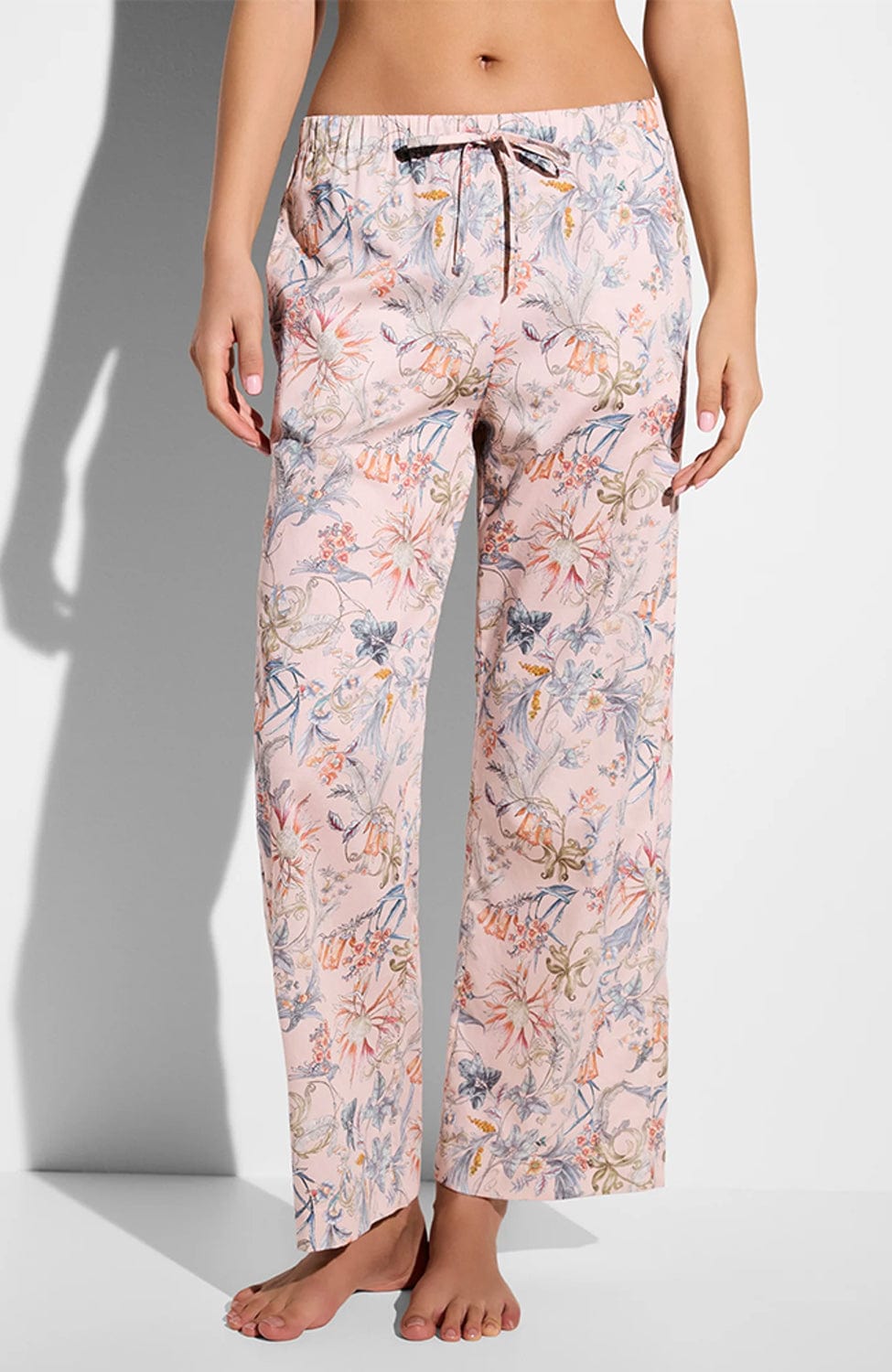 Sheer Lingerie Zimmerli Loungewear Cotton Print Long Pyjama Set