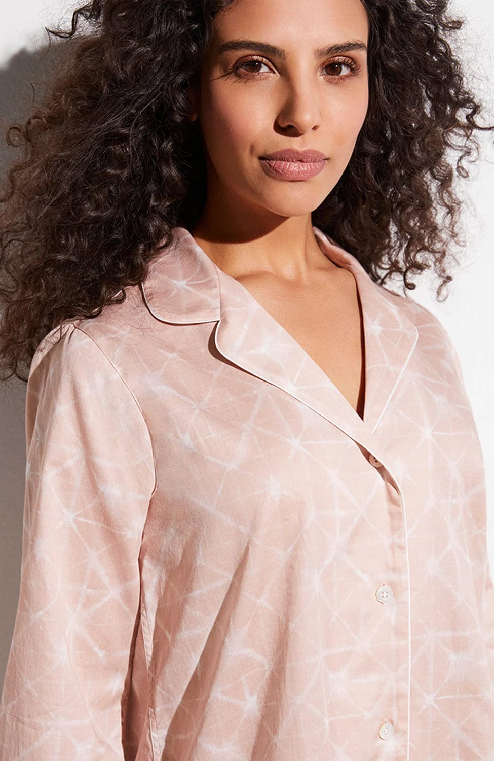 Sheer Lingerie Zimmerli Loungewear Cotton Sateen Print Sleepshirt