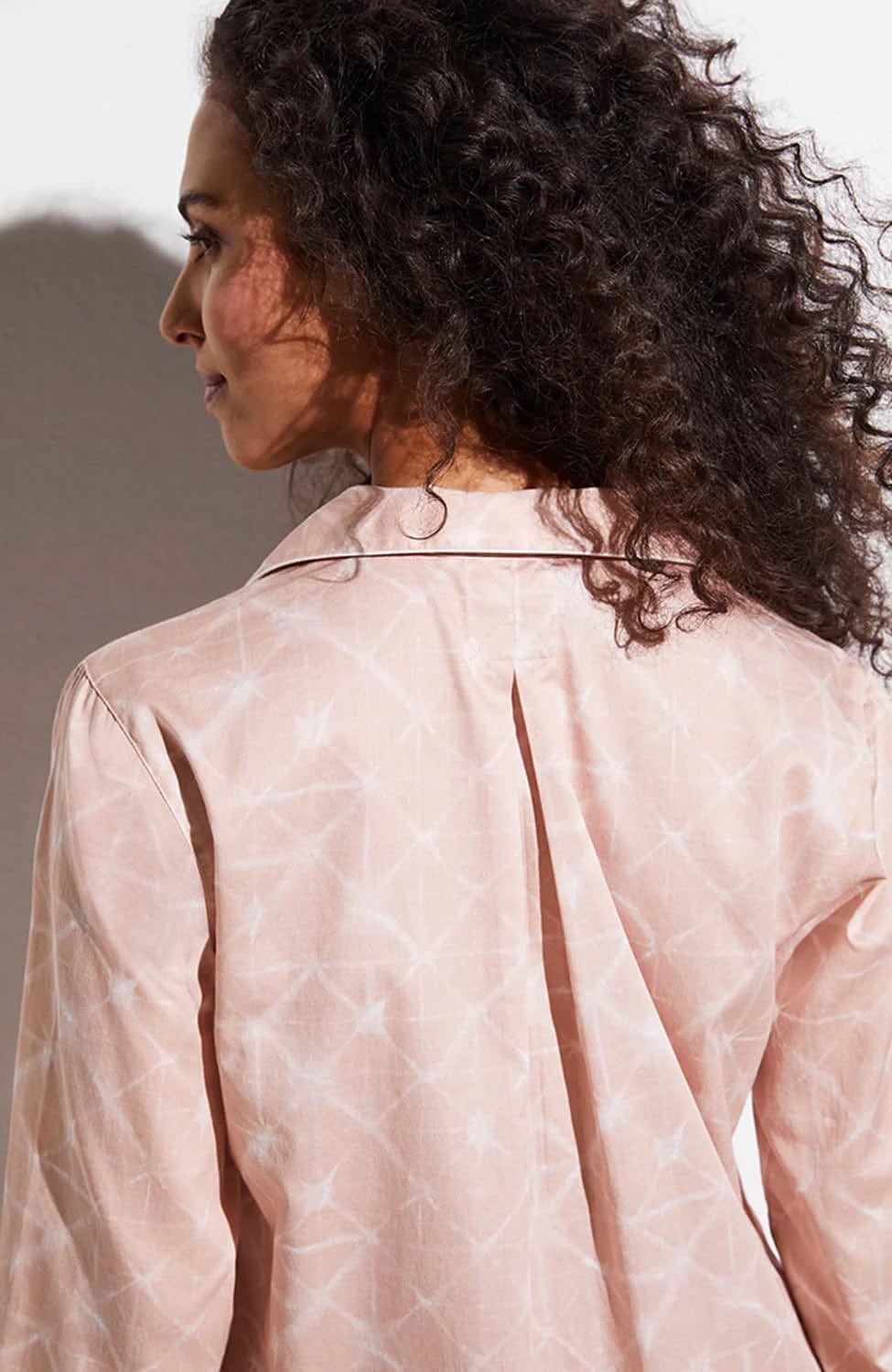 Sheer Lingerie Zimmerli Loungewear Cotton Sateen Print Sleepshirt