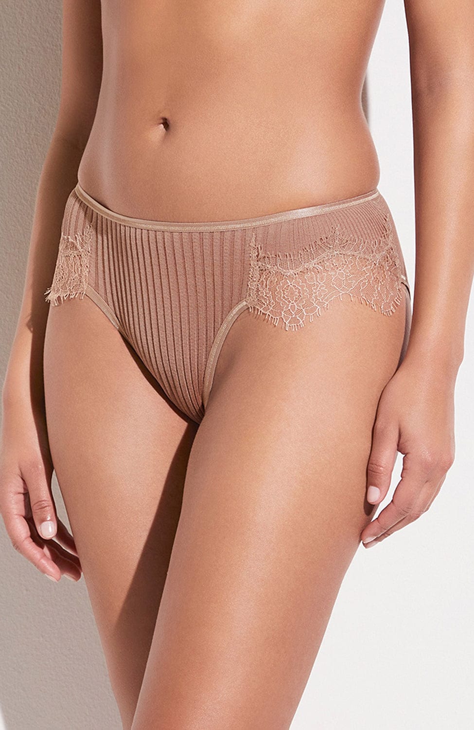 Sheer Lingerie Zimmerli Underwear Richelieu Cotton Lace Brief