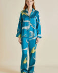 %shop_name_% Olivia von Halle_Lila Regal Silk Pajama Set _ Loungewear_
