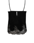 %shop_name_% Fleur of England_Signature Black Lace Silk Camisole _ Loungewear_ 1880.00