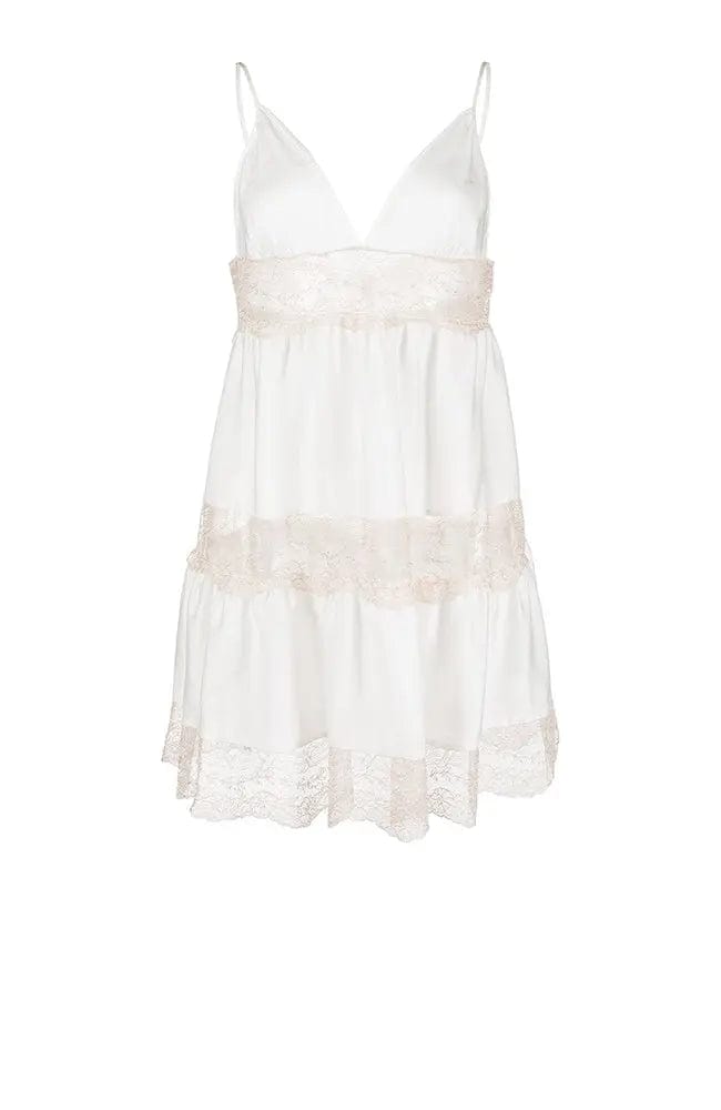 %shop_name_% Kiki de Montparnasse_Tiered Silk Slip _ Loungewear_ 3840.00