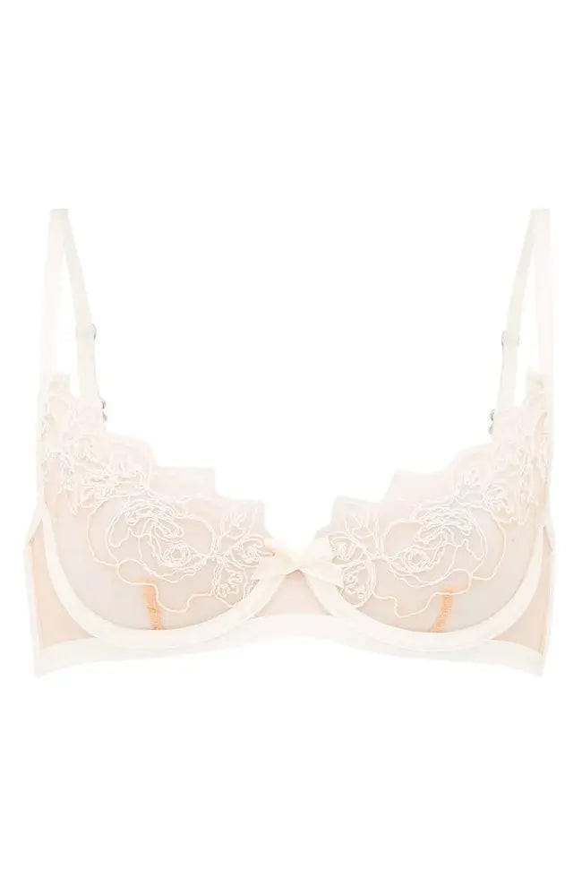 Sheer Lingerie Agent Provocateur Bras Ivory / 9001 / 32A Lindie Bra