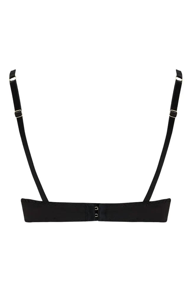 Sheer Lingerie Coco de Mer Bras Seraphine Plunge Bra