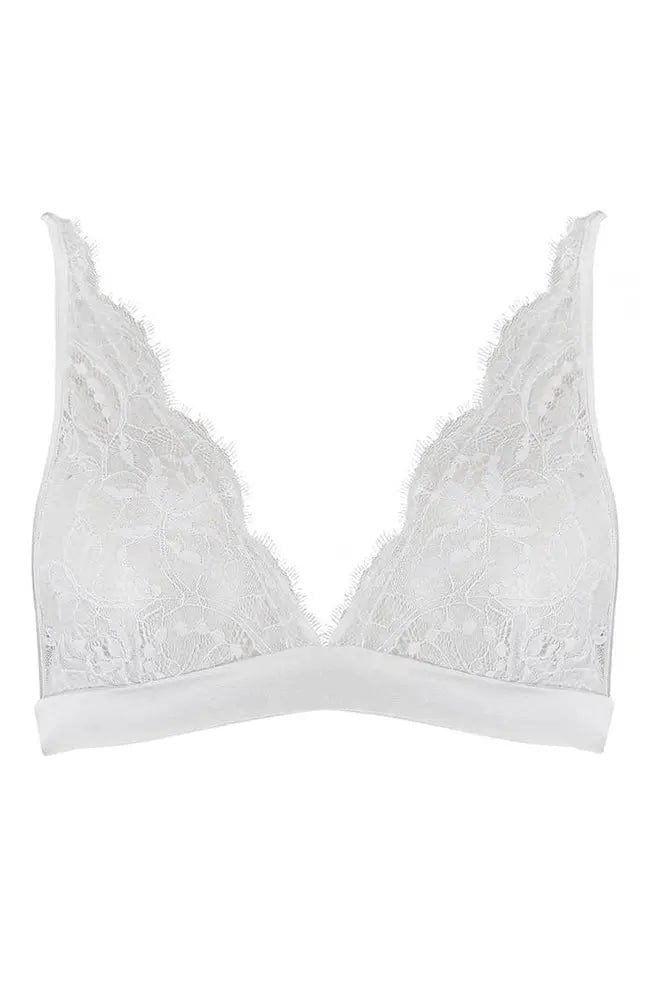 Sheer Lingerie Fleur of England Bras White / 9001 / S Signature Boudoir Bra