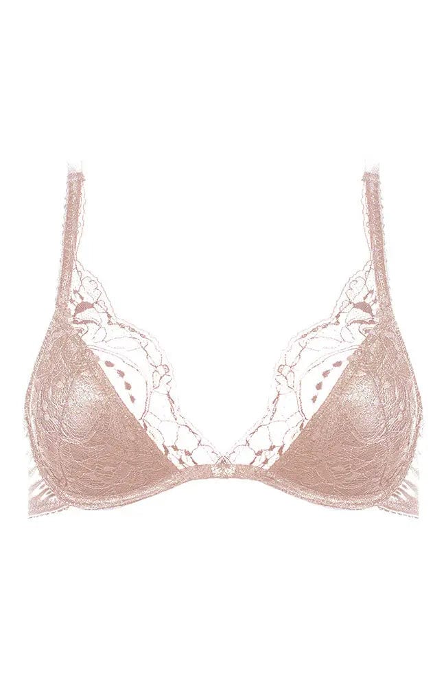 Sheer Lingerie Fleur of England Bras Blush / 9001 / 30D Signature Padded Plunge Bra