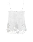 Sheer Lingerie Fleur of England Loungewear Signature Lace Silk Camisole