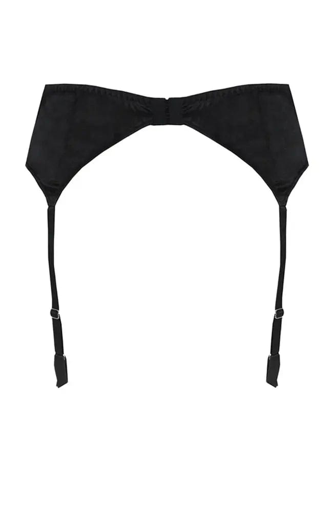 Sheer Lingerie Fleur of England Underwear Signature Lace Suspender