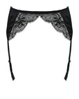 Sheer Lingerie Fleur of England Underwear Black / M Signature Lace Suspender