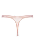 Sheer Lingerie Fleur of England Underwear Signature Lace Thong