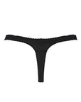 Sheer Lingerie Fleur of England Underwear Signature Lace Thong
